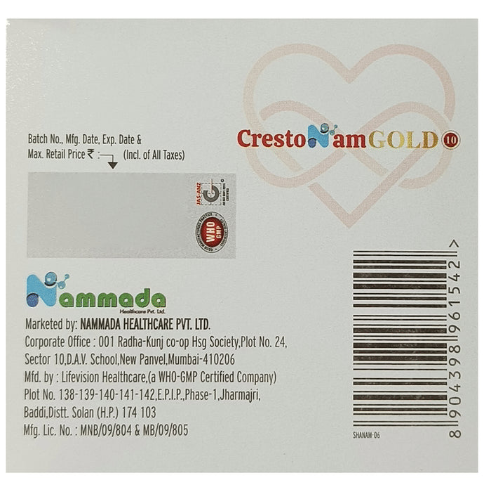 Crestonam Gold 10 Capsule