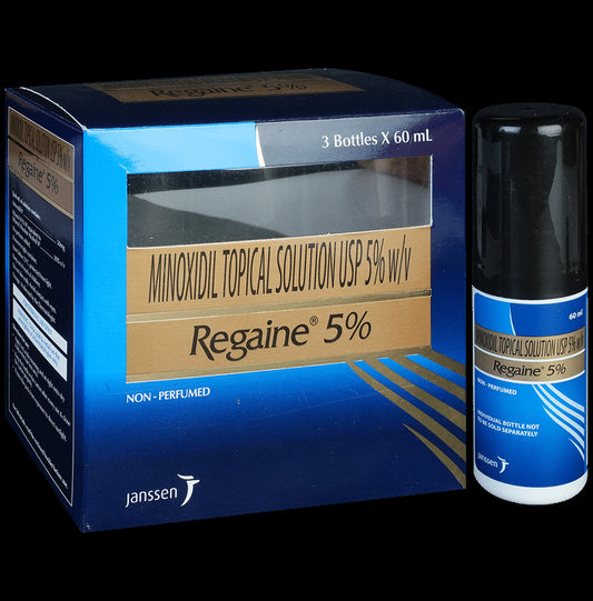 Regaine 5% Solution (3 Bottles) - Classic Derma