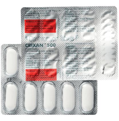 Crixan 500 Tablet - Classic Derma