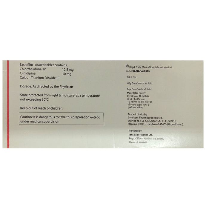 CTD-C 12.5/10 Tablet