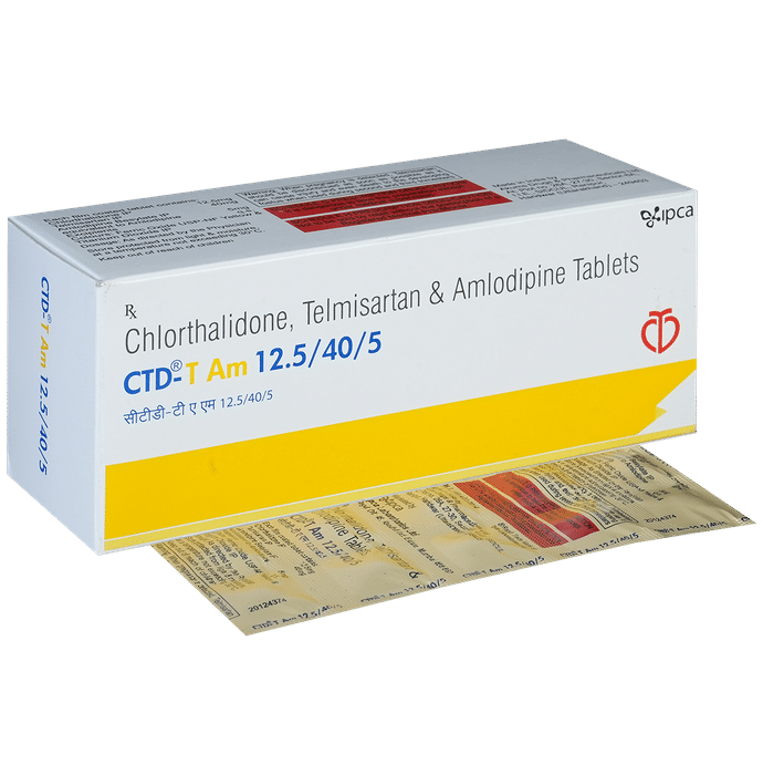 CTD-T AM 12.5/40/5 Tablet - Classic Derma