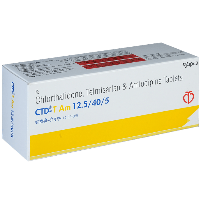 CTD-T AM 12.5/40/5 Tablet