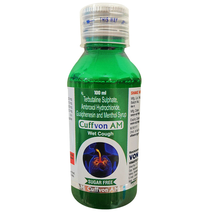 Cuffvon AM Syrup Sugar Free - Classic Derma