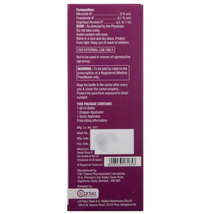 Curlz-F 3% Topical Solution