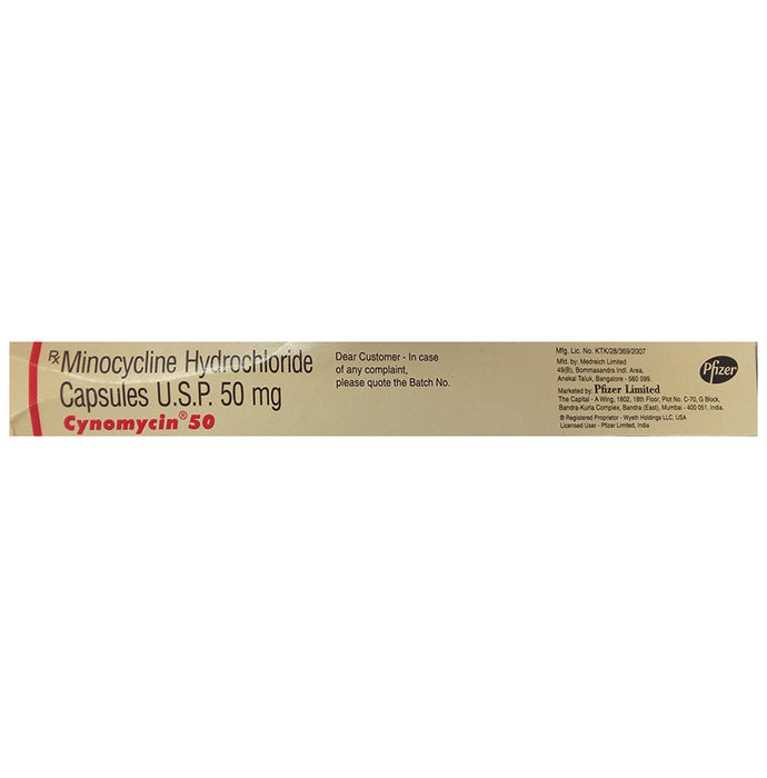 Cynomycin 50 Capsule