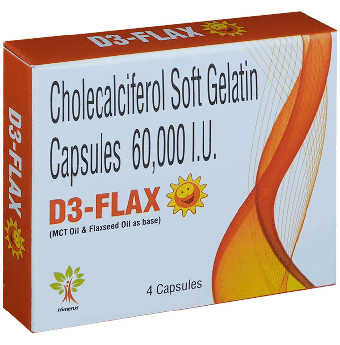 D3 Flax 60K Capsule