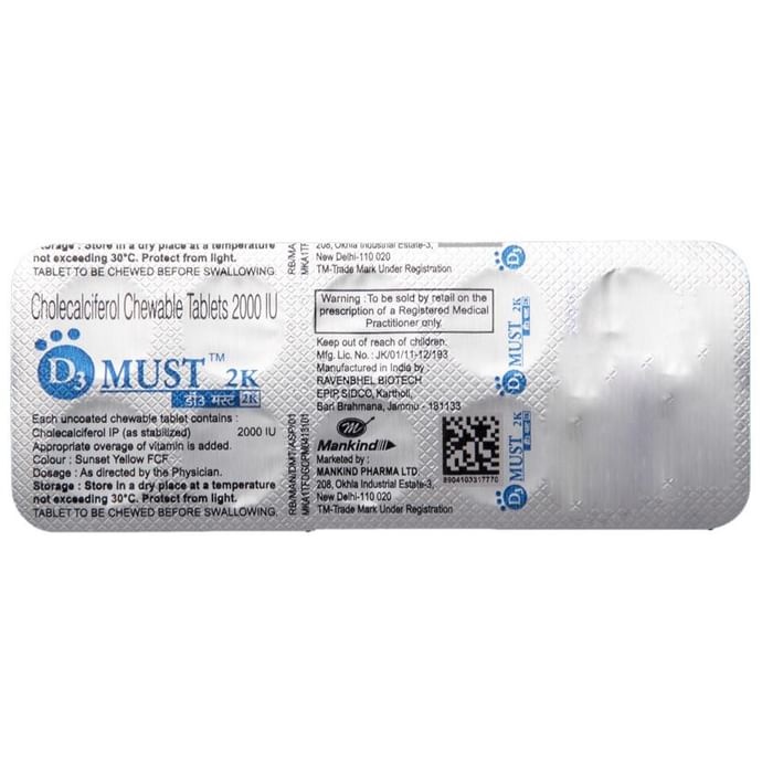 D3 Must 2K Tablet