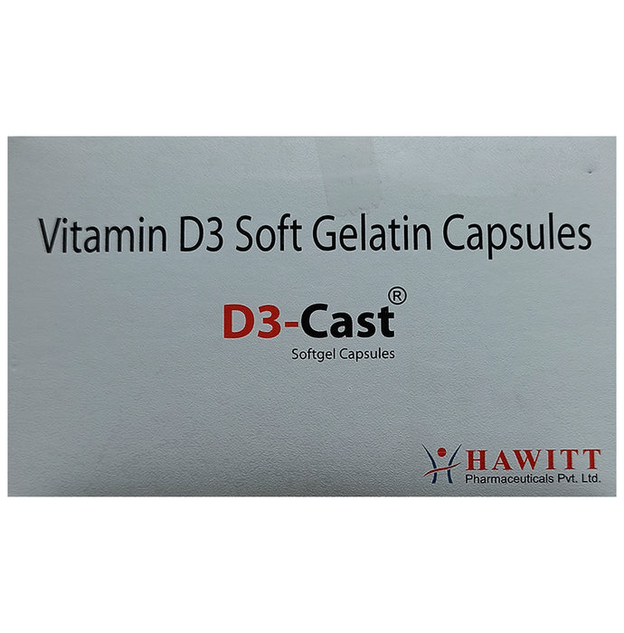 D3-Cast Softgel Capsule - Classic Derma