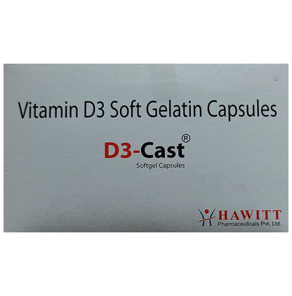 D3-Cast Softgel Capsule - Classic Derma