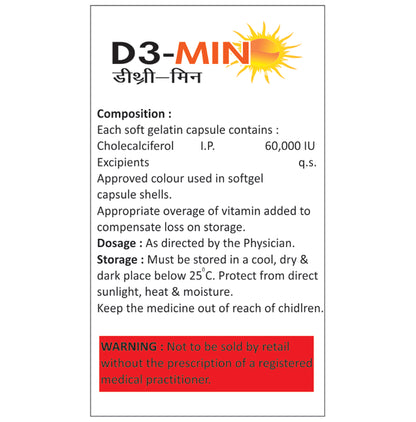 D3-Min Softgel Capsule