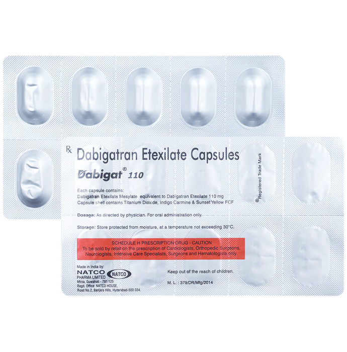 Dabigat 110 Capsule - Classic Derma