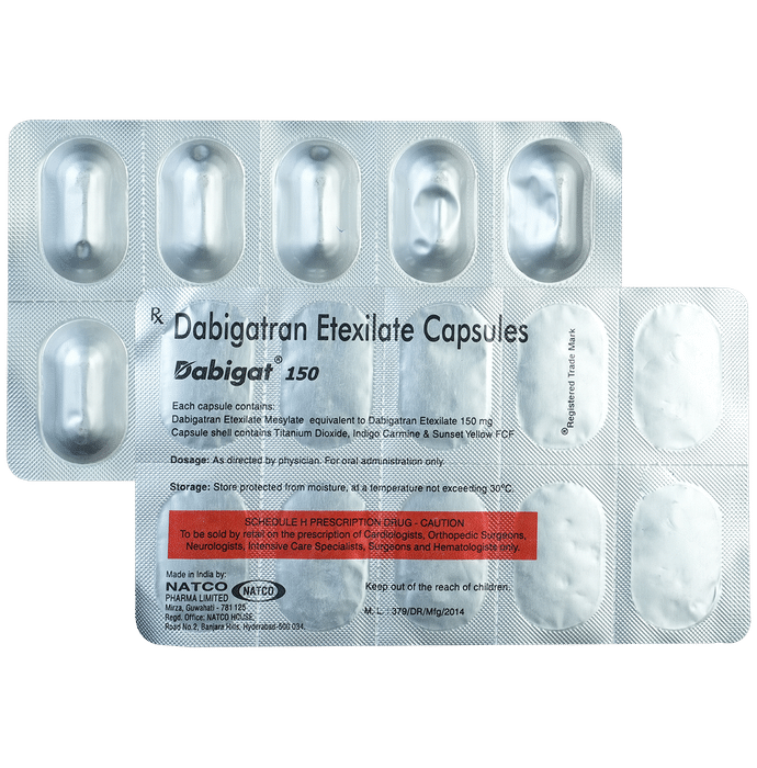 Dabigat 150 Capsule - Classic Derma