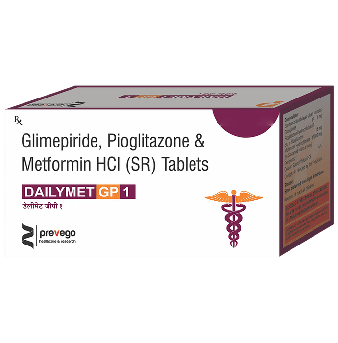Dailymet GP 1 Tablet SR - Classic Derma