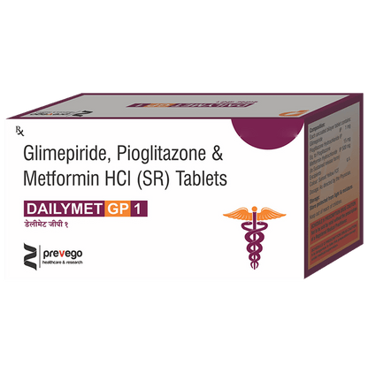 Dailymet GP 1 Tablet SR - Classic Derma