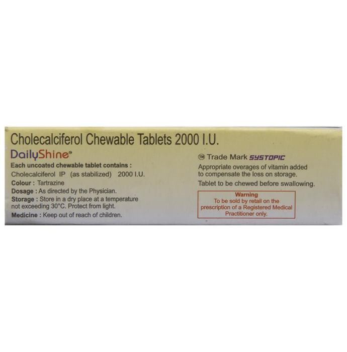 Dailyshine 2000IU Tablet