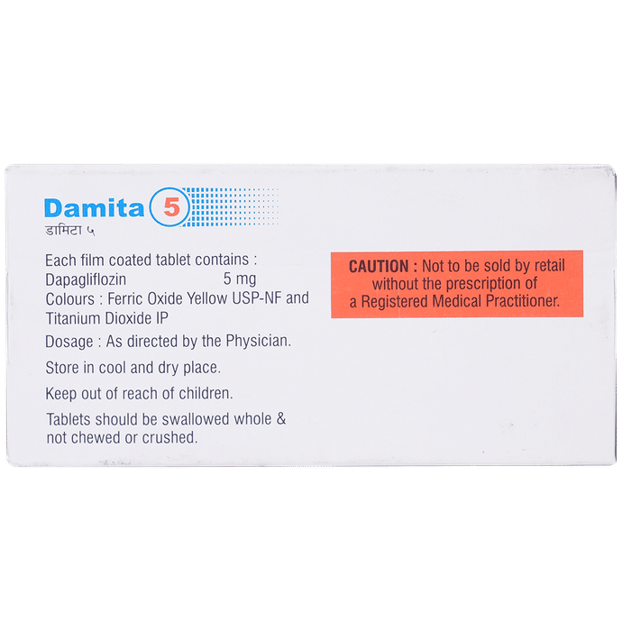 Damita 5mg Tablet