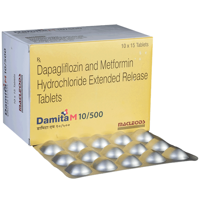 Damita M 10/500 Tablet ER - Classic Derma