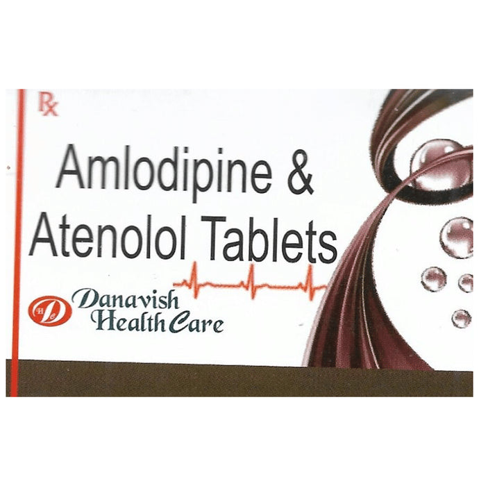 Danavish Amlodipine+Atenolol 5mg/50mg Tablet - Classic Derma