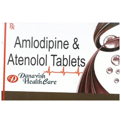Danavish Amlodipine+Atenolol 5mg/50mg Tablet - Classic Derma
