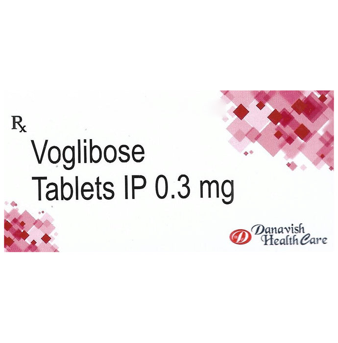 Danavish Voglibose 0.3mg Tablet - Classic Derma