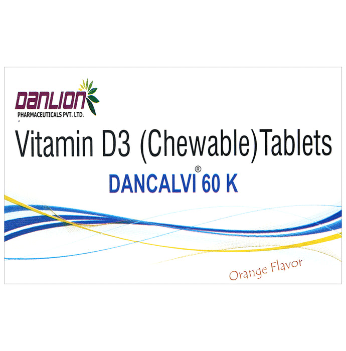 Dancalvi 60K Chewable Tablet Orange - Classic Derma