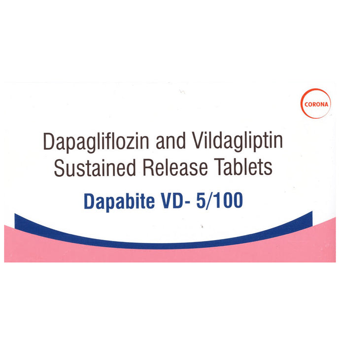 Dapabite VD 5/100 Tablet SR - Classic Derma