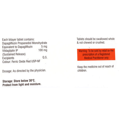 Dapabite VD 5/100 Tablet SR