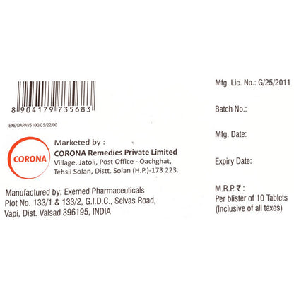 Dapabite VD 5/100 Tablet SR