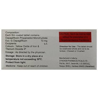 Dapaease Tablet