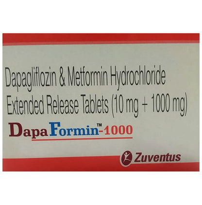 Dapaformin 1000 Tablet ER - Classic Derma