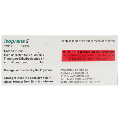 Isoprene 5 Tablet