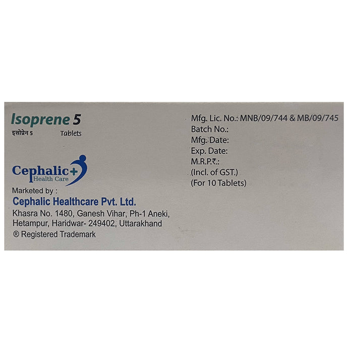 Isoprene 5 Tablet