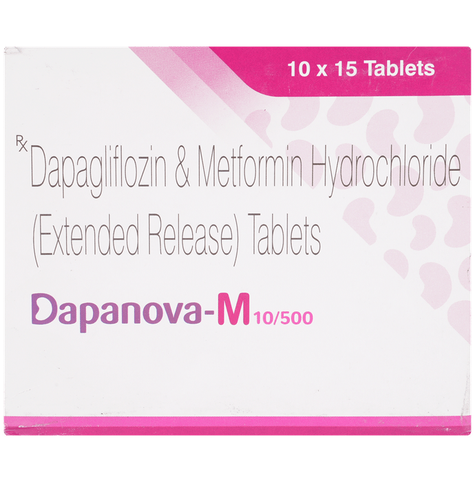 Dapanova M 10mg/500mg Tablet