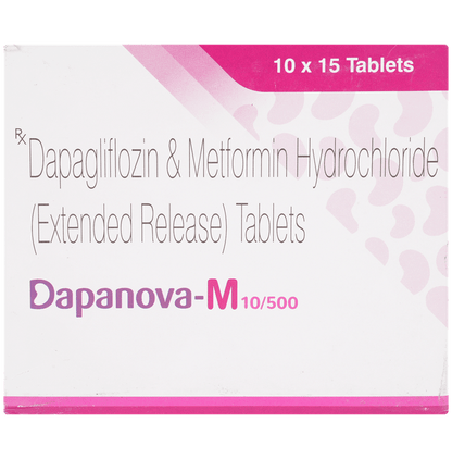 Dapanova M 10mg/500mg Tablet