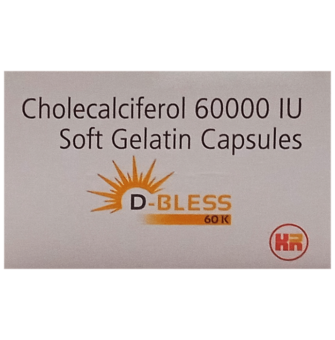 D-Bless 60K Soft Gelatin Capsule - Classic Derma