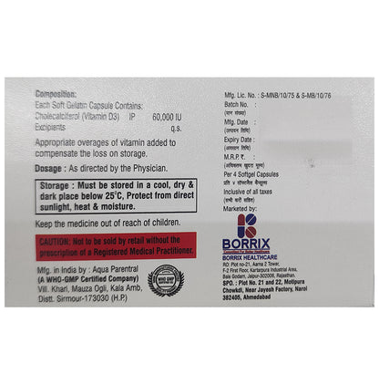 D-Borix-60K Softgel Capsule