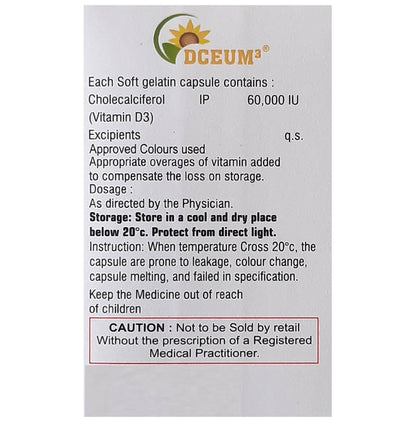 Dceum 3 Softgel Capsule