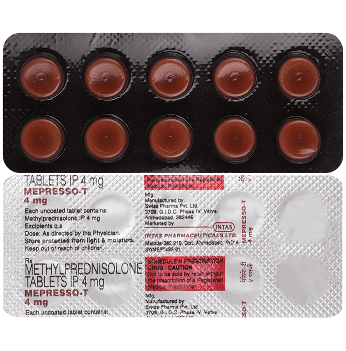 Mepresso T 4mg Tablet - Classic Derma