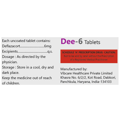 Dee 6 Tablet