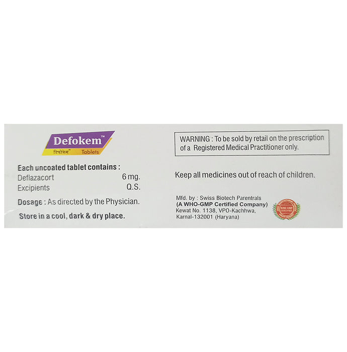 Defokem Tablet