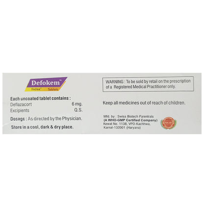 Defokem Tablet