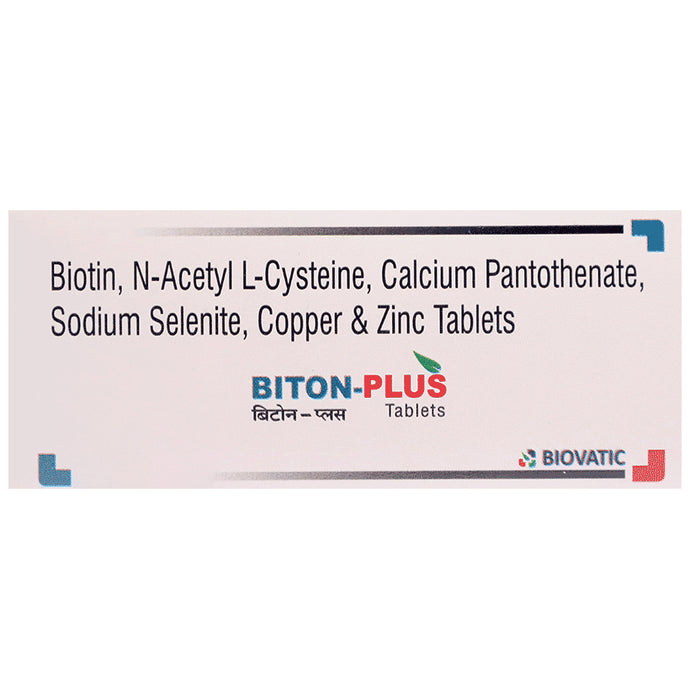 Biton-Plus Tablet - Classic Derma