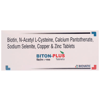 Biton-Plus Tablet - Classic Derma
