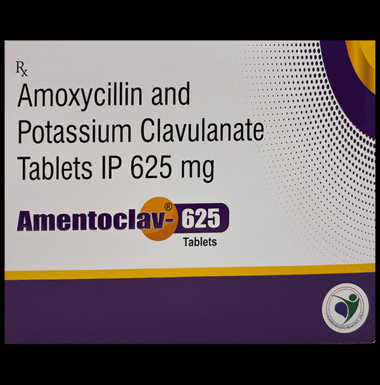 Amentoclav 625 Tablet - Classic Derma