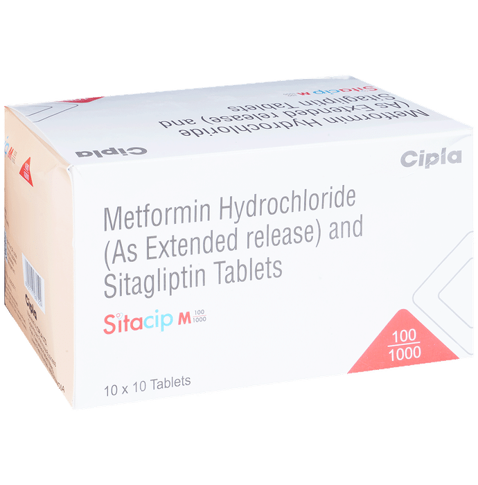 Sitacip M 100/1000 Tablet ER