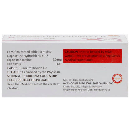 Dextra 30mg Tablet