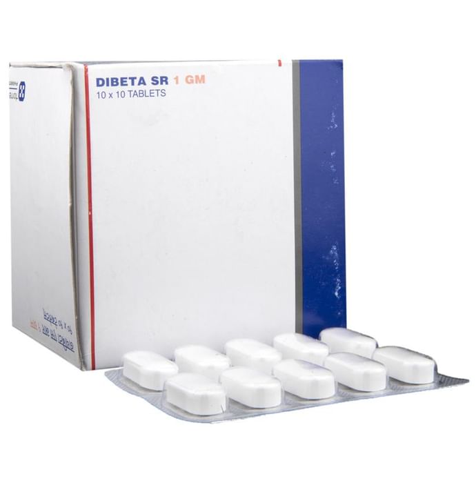 Dibeta SR 1gm Tablet - Classic Derma