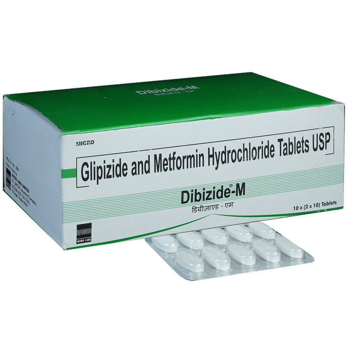 Dibizide M 5mg/500mg Tablet - Classic Derma