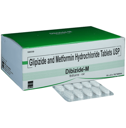 Dibizide M 5mg/500mg Tablet - Classic Derma