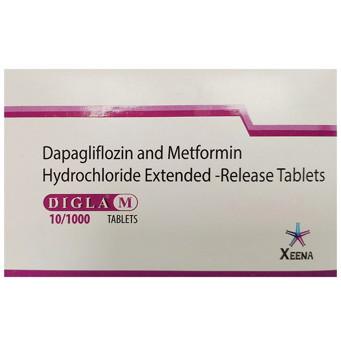 Digla M 10/1000 Tablet ER - Classic Derma